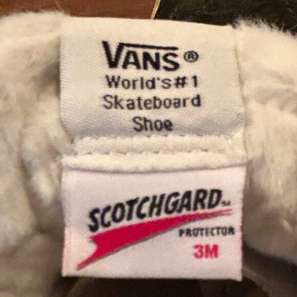 Vans Mens Dark Green Faux Fur Lined High Top Skateboard Shoes Size 6M/7.5W - Picture 9 of 11